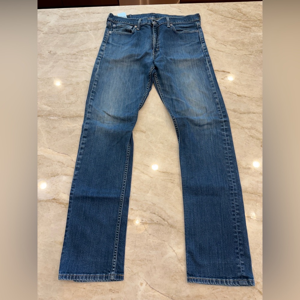 MEN'S SALE Levi's 505 Straight Leg Jeans 33x34 Medium Wash Classic Fit